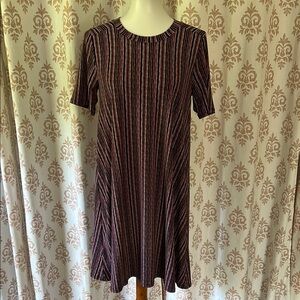 BCBGeneration swingy Striped Dress M